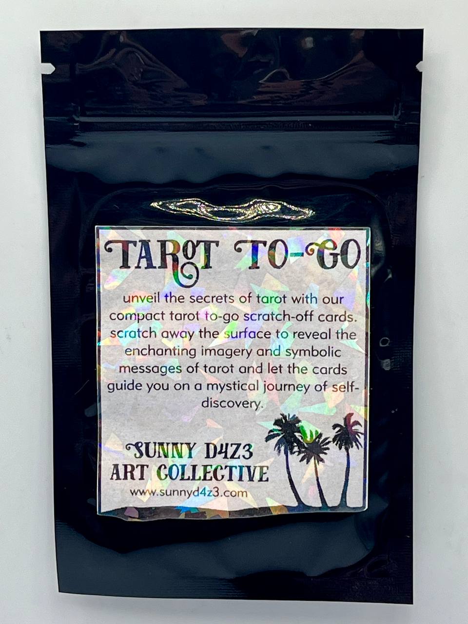 scratchers- tarot to go white scratch off - 3 card pack - MARSEILLE