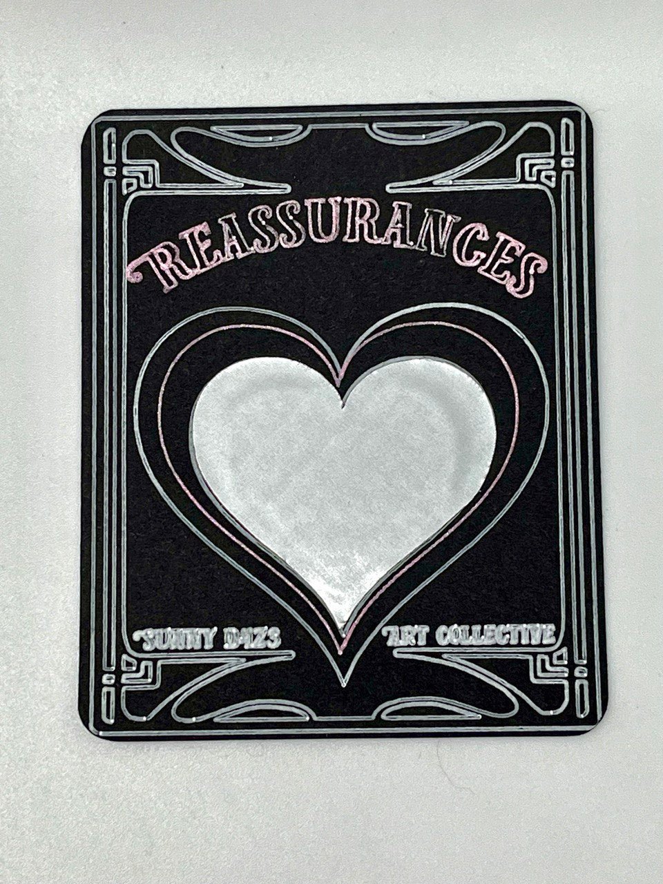 scratchers - reassurances scratch off - 2 card pack - sunny d4z3 art collective