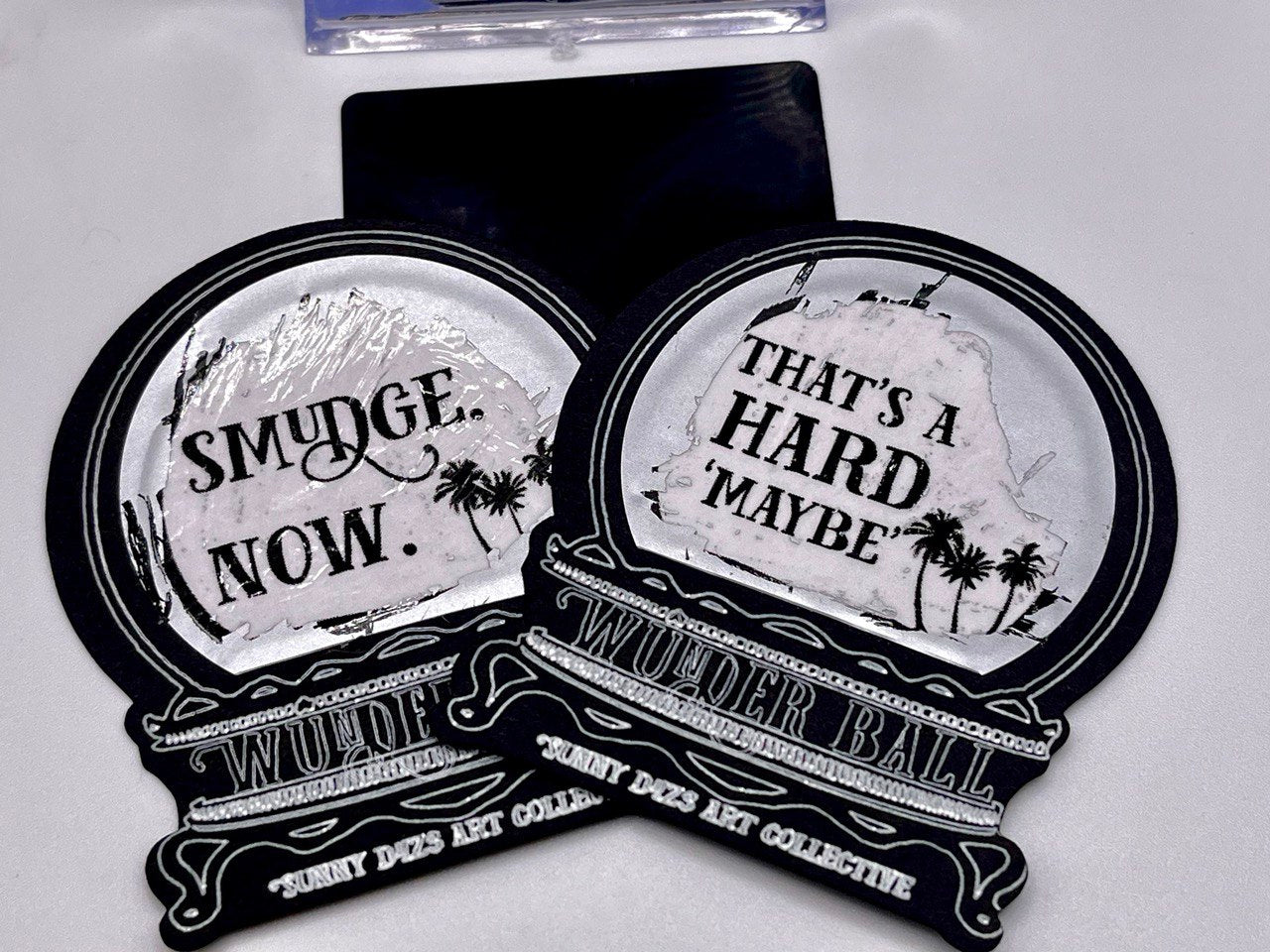 scratchers - wûnder ball crystal ball scratch off - two card pack - sunny d4z3 art collective