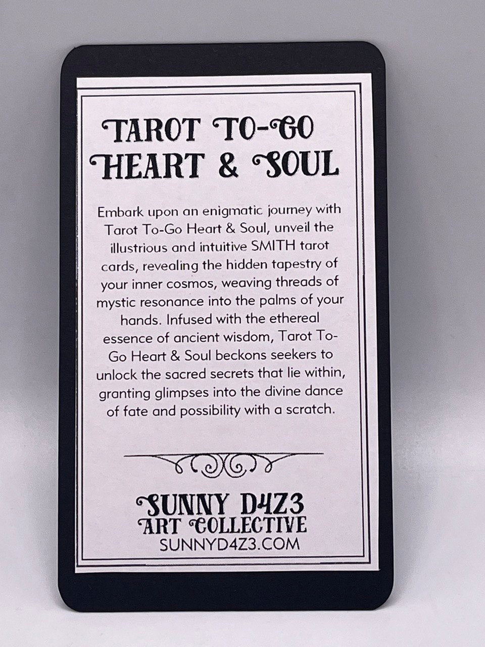 scratchers - tarot to go 2 card pack - heart & soul - sunny d4z3 art collective