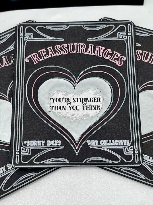 scratchers - reassurances scratch off - 2 card pack - sunny d4z3 art collective